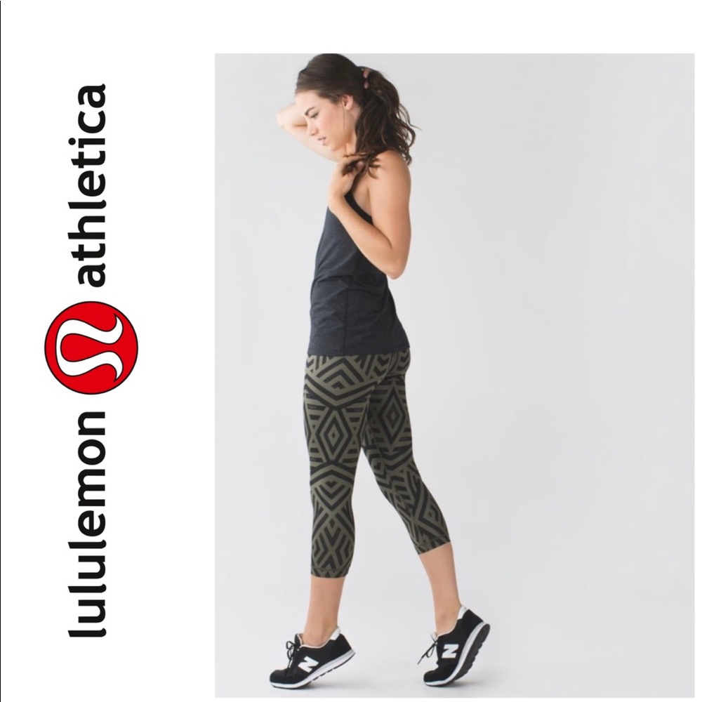 Lululemon size 4 crop leggings